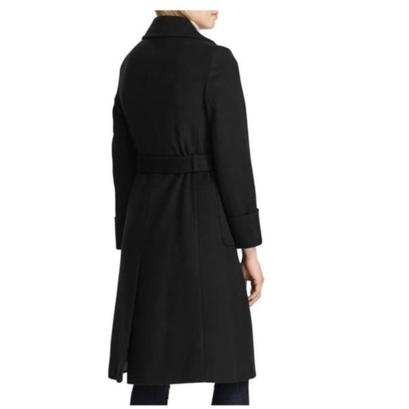 Lauren Ralph Lauren Wool Blend Wrap Coat - Picture 2 of 8
